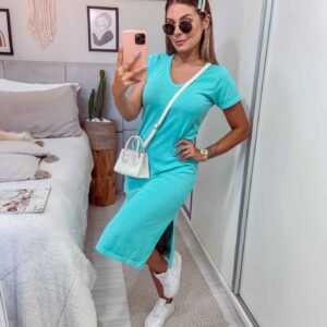 Dress gola V - Tamanho M